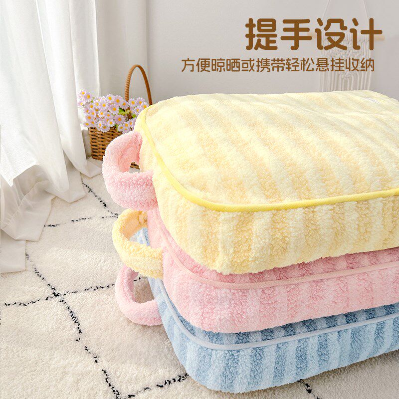 毛绒狗窝冬季保暖可拆洗狗狗睡垫冬天床垫厚狗垫子睡觉用狗床猫窝