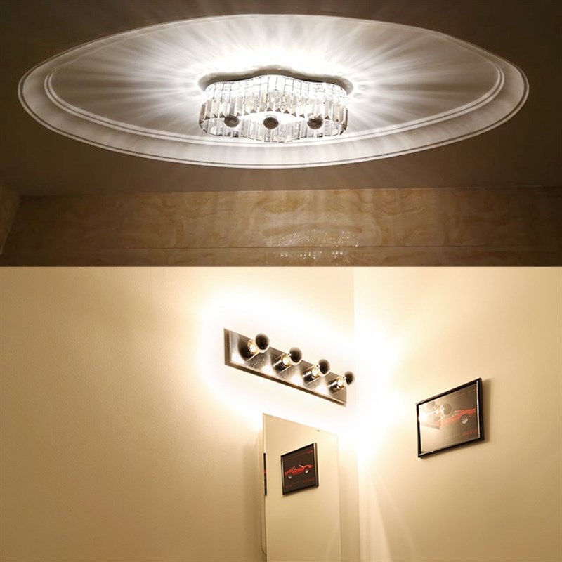 半电镀E27大螺口反射LED水银无影灯泡爱迪生护眼螺旋装饰球泡A60