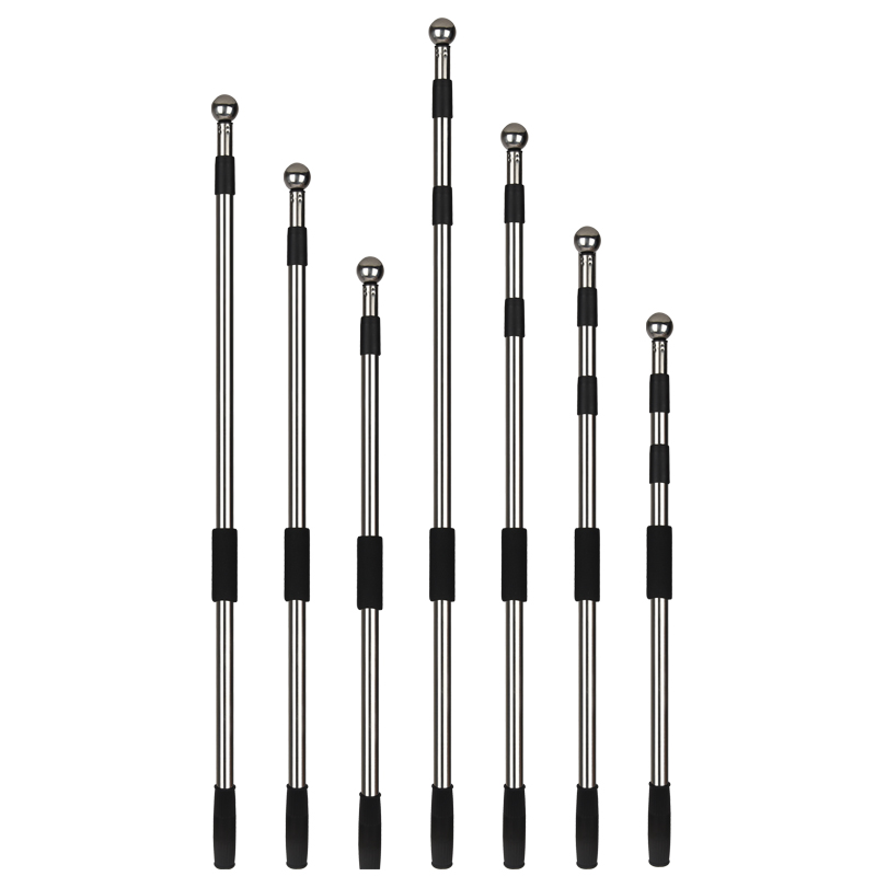 旗杆3米伸缩旗杆2米不锈钢旗杆4米5米旗杆2.5米户外手摇旗杆