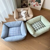 四季 加厚 全可拆洗狗窝可脱卸猫窝狗沙发中小型犬猫窝软窝秋冬新款