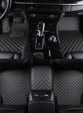 适用于奥迪A1A3 A4L A5 A6LA7 A8LQ3Q5Q7S5Q2L专用全包围灰色脚垫