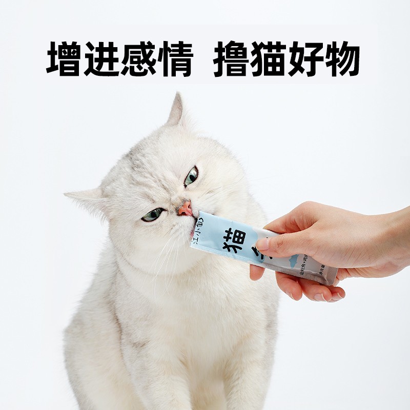 江小傲主食猫条补充营养 无诱食剂猫湿粮 成猫幼猫专用图片
