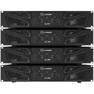 皇冠XLI800/1500/2500/3500专业后级舞台婚庆KTV家用大功率功放机