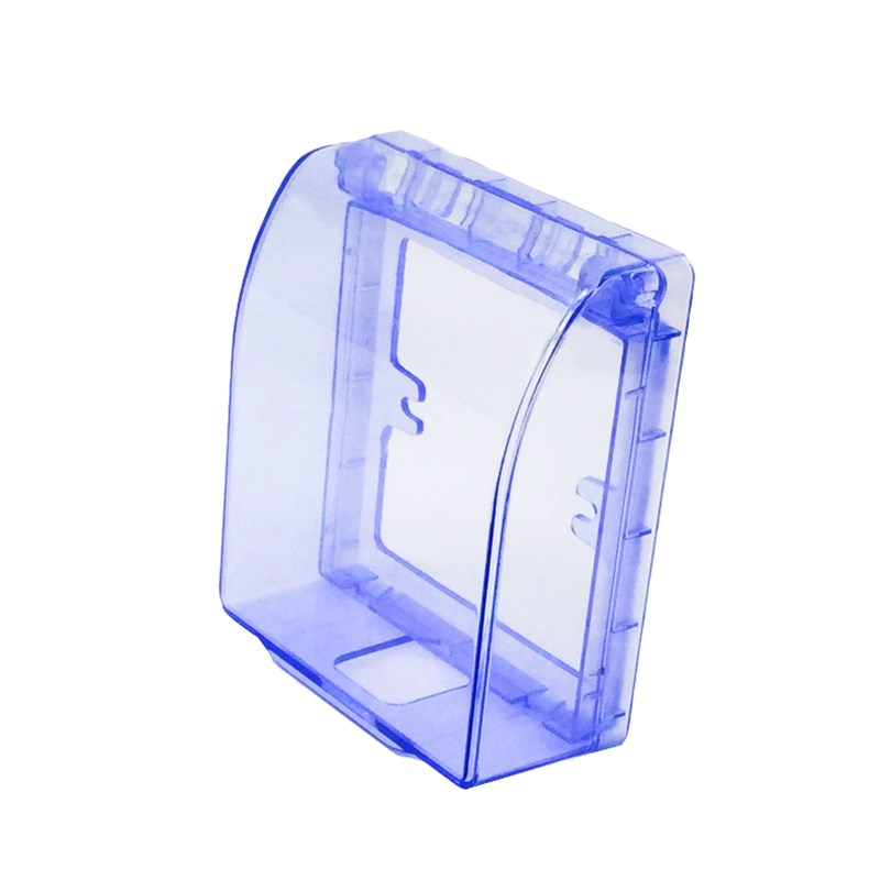 86型白色防水盒 电源防溅盒罩 卫生间浴室开关插座保护墙壁盖板