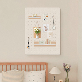 毛毡墙贴照片墙背景板软木墙板留言记事板挂墙饰品展示板墙上置物