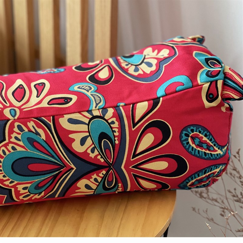 老虎枕头荞麦壳枕保健护颈椎枕虎头枕可拆洗老粗布帆布大号成人