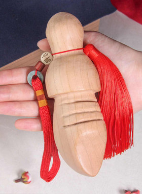 桃木小李肥刀饱剑斧手工桃木小肥刀尚方饱剑桃木剑儿童婴儿挂件