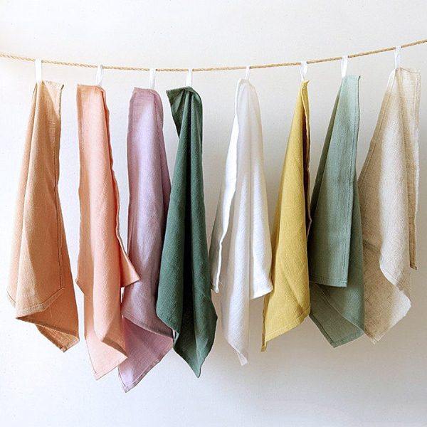 简约棉麻餐巾布口布北欧日式美食背景布围脖子西餐厅方巾餐垫茶巾,居家布艺,餐巾,淘宝优惠券,粉丝福利购,淘宝优惠卷