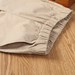 卡其色中大童长裤 2020新款 子 校服加绒儿童男孩春秋冬装 男童休闲裤