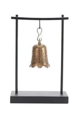 新中式铜钟工艺品摆件客厅电视柜酒柜玄关柜软装饰品创意家居摆设