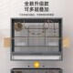 鸟笼鹦鹉笼大号加固加密豪华别墅玄凤画眉专用新型防溅分体鸟笼子