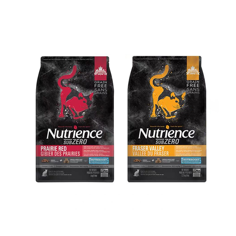 加拿大哈根纽翠斯猫粮黑钻红肉鸡肉牛肉冻干成猫幼猫粮纽崔斯11磅