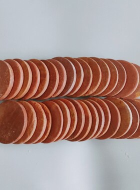 精选红砭石圆片可以泡水喝的调节净化弱碱性水质刮痧能量石5厘米