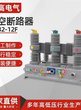 ZW32-12F户外高压真空断路器630A/G/F/真空开关柱上开关户外开关