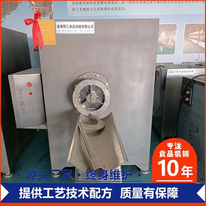 冻板冻肉绞肉机商用大型立式肉馅绞碎机250型冻肉绞肉机搅碎