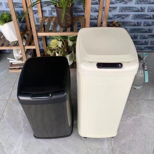 50l感应垃圾桶不锈钢 大号厨房客厅家用酒店大堂可移动带滑轮加厚,家庭/个人清洁工具,感应垃圾桶,淘宝优惠券,粉丝福利购,淘宝优惠卷