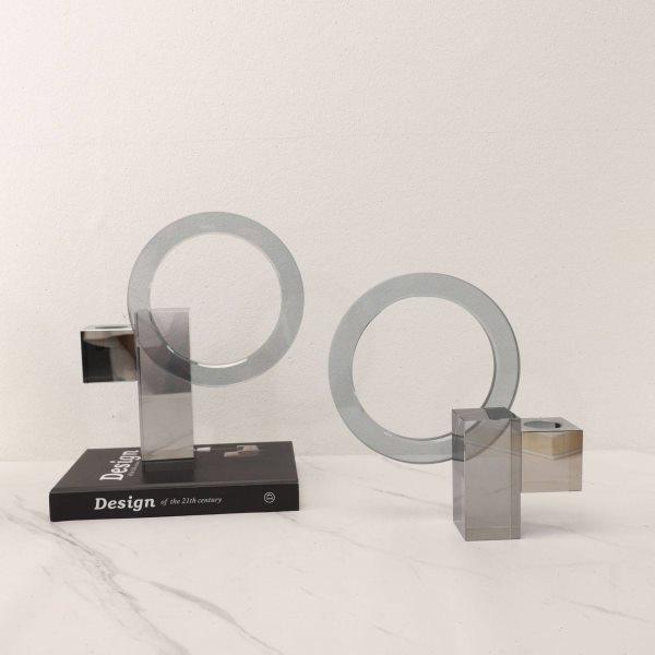 北欧轻奢极简水晶烛台摆件样板房茶几玄关卧室家居客厅装饰品摆件,饰品/流行首饰/时尚饰品新,摆件,淘宝优惠券,粉丝福利购,淘宝优惠卷