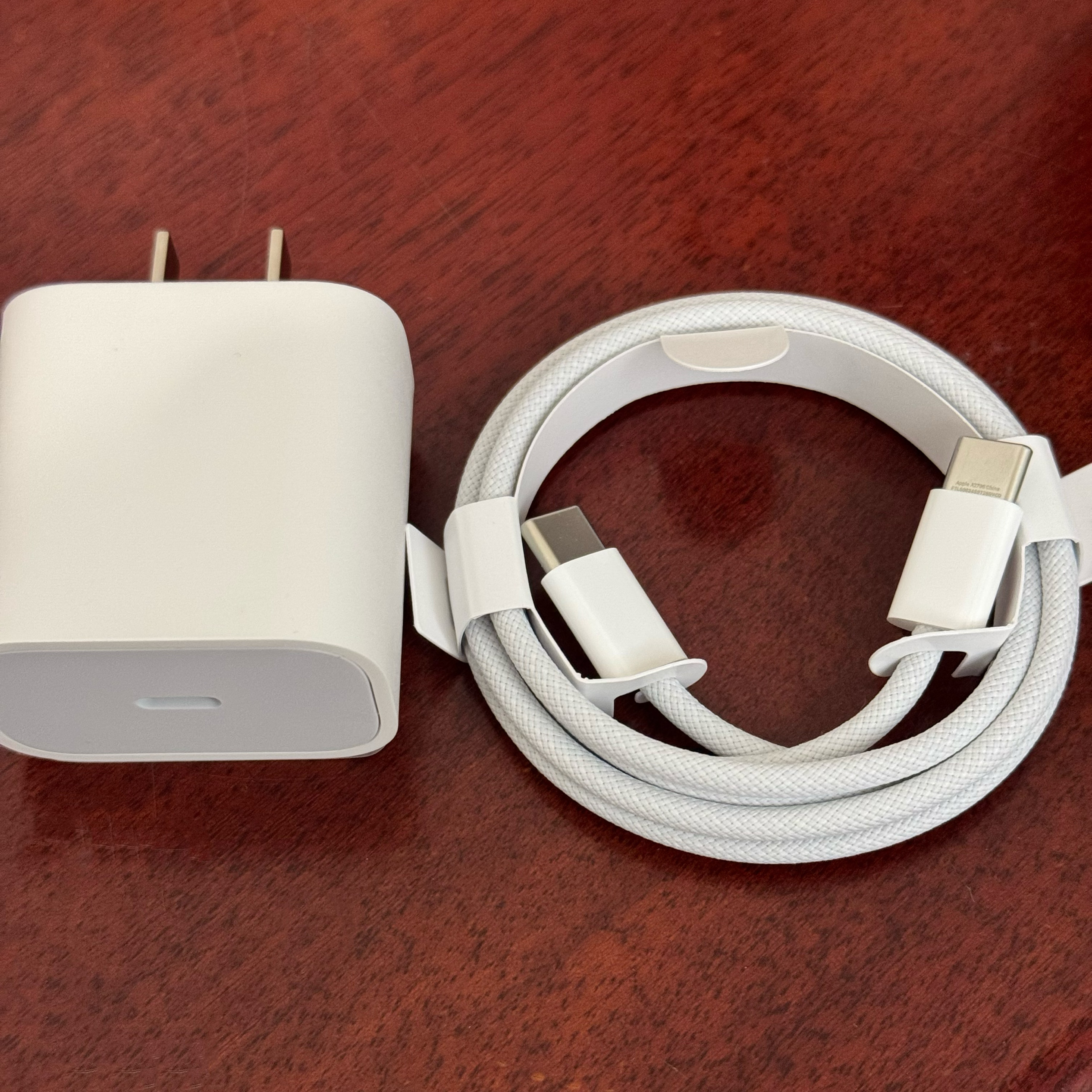 适用iphone15/16双C编织线14ProMax13苹果原装20W充电器正品拆机12/11xsmax8plusXR数据线1米PD快充线ipad头