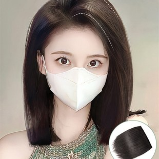 垫发片蓬松头顶补发假发女片增发量发片真发无痕高颅顶垫发根神器