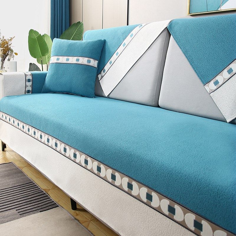 雪尼尔沙发垫四季通用防滑布盖布皮沙发套罩2024新款定制坐垫靠背,居家布艺,沙发垫,淘宝优惠券,粉丝福利购,淘宝优惠卷