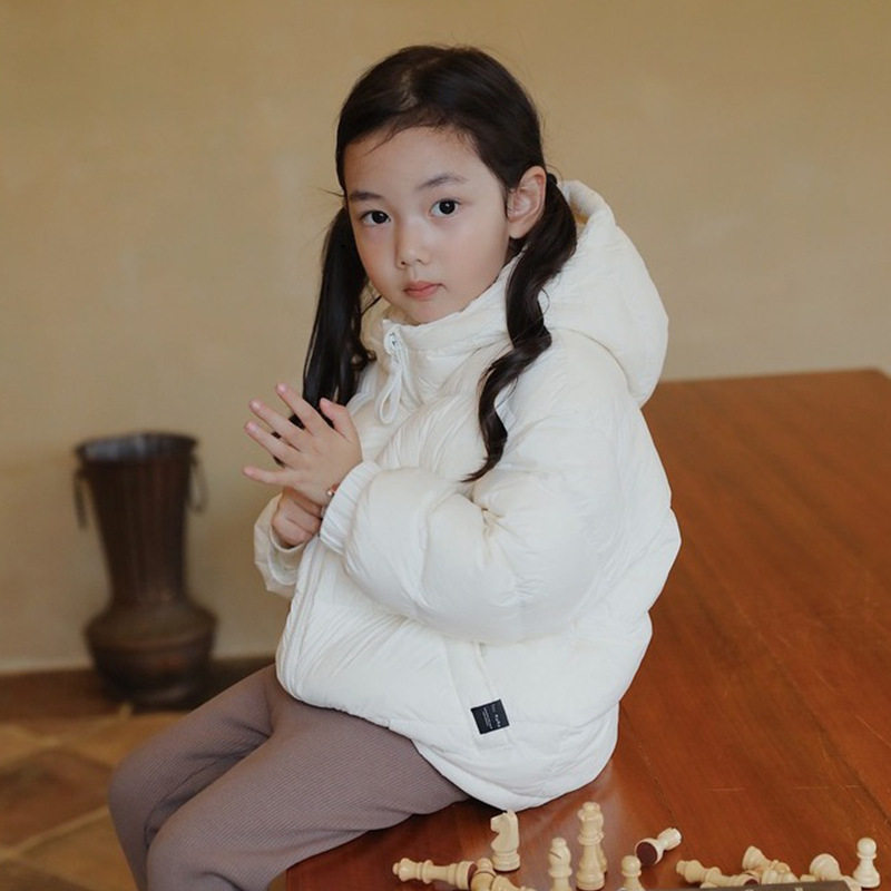 儿童羽绒衣女款冬季中大童极寒加厚女童轻薄棉服男童秋冬季外套冬
