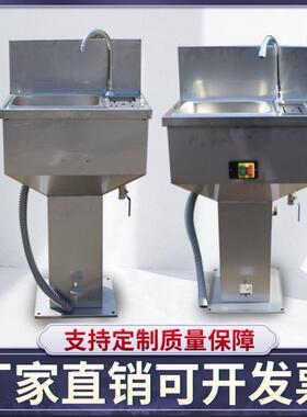 不锈钢刀具消毒池脚踏式一体消毒无接触插电款燃气款屠宰设备刀具