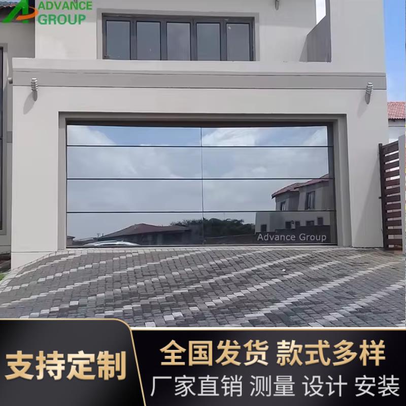 透视车库门汽车4S店铝合金翻板门电动卷闸门自动门别墅防盗卷帘门