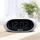床头时钟0静音夜视创意雷登时钟学生RT闹钟 数字夜光电子450灯