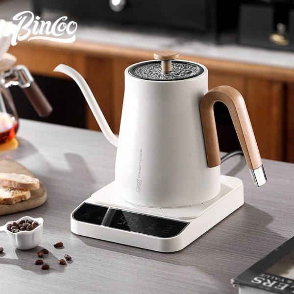 Bincoo恒温手冲咖啡壶自动电热水壶智能温控烧水壶家用手冲壶长嘴,餐饮具,手冲壶,淘宝优惠券,粉丝福利购,淘宝优惠卷