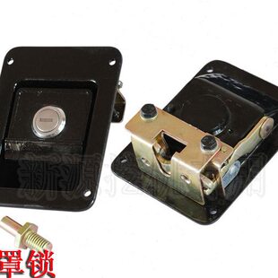 式罩机盖盖 挖掘机轮65工具箱侧/门锁75机配件边  侧门源胶锁锁新