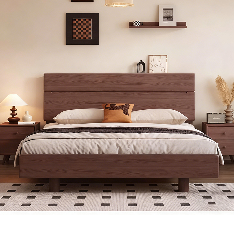 全实木床1.5m2.0m双人床主卧