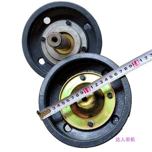 新款 X3X5X旋耕机收割机行走轮泥水盖 艾禾支重轮宽齿2023 2024款