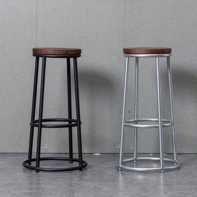 简约铁艺酒吧椅圆凳脚凳酒吧椅子手 机店营业厅收银台吧台椅,商业/办公家具,酒吧凳,淘宝优惠券,粉丝福利购,淘宝优惠卷