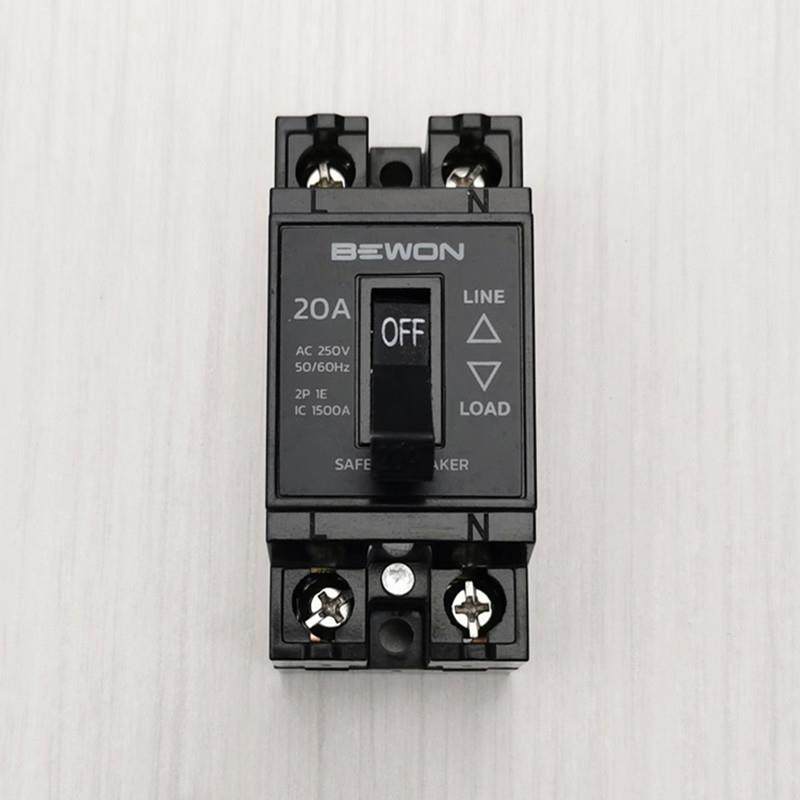 MCCB空气开 关空开 出口断路器2P20A30A小型断路器保护总开 关家