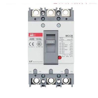 LS产电塑壳断路器ABE-103B 3P 三相空气开关 ABE103B/100A