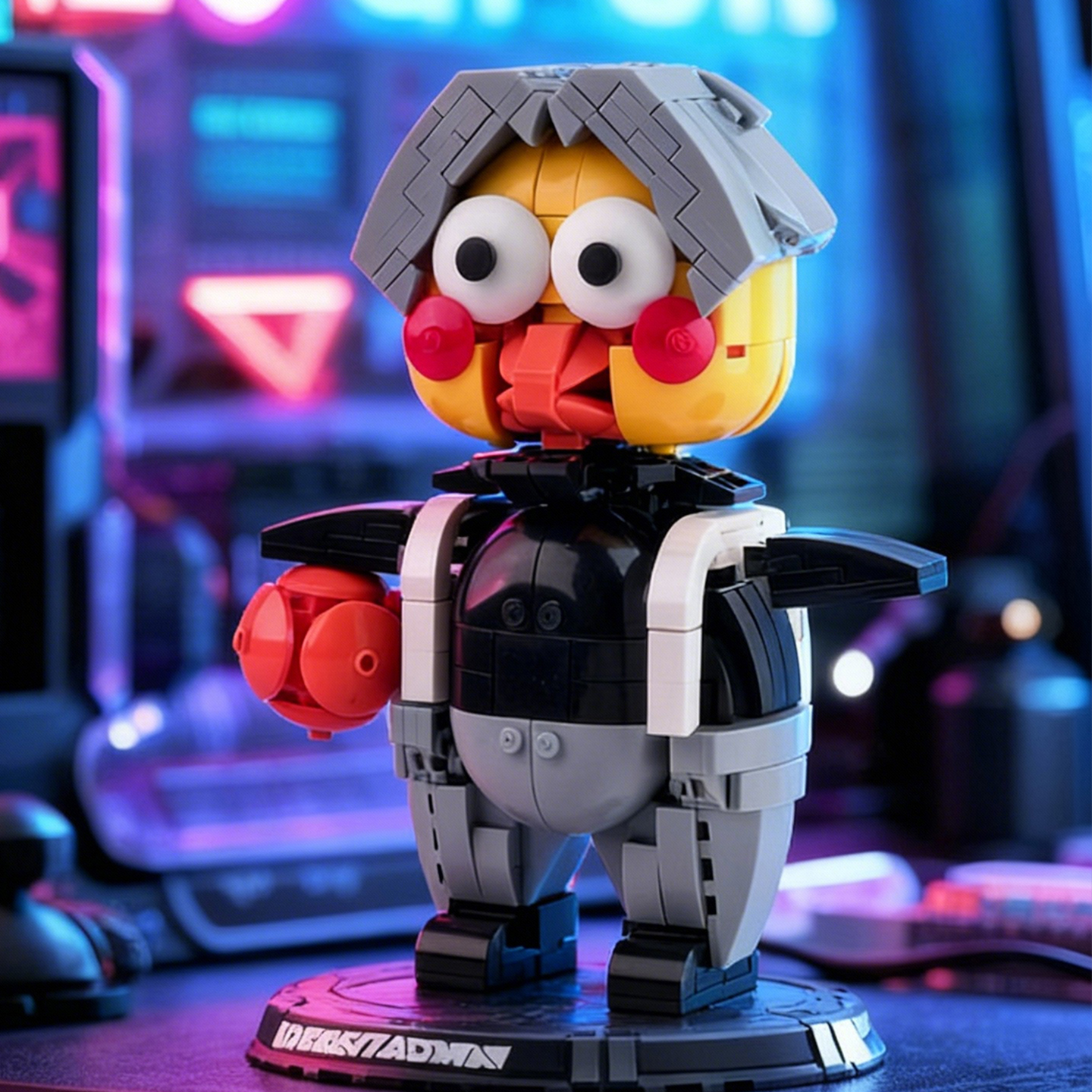 ikun鸡你太美积木人仔