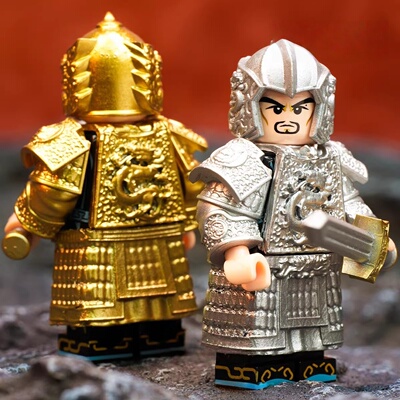 满城尽带黄金甲唐军铠甲人仔