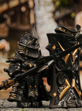 恶魔之魂高塔骑士兵中古盔甲盾牌中世纪积木乐高人仔模型玩具手办