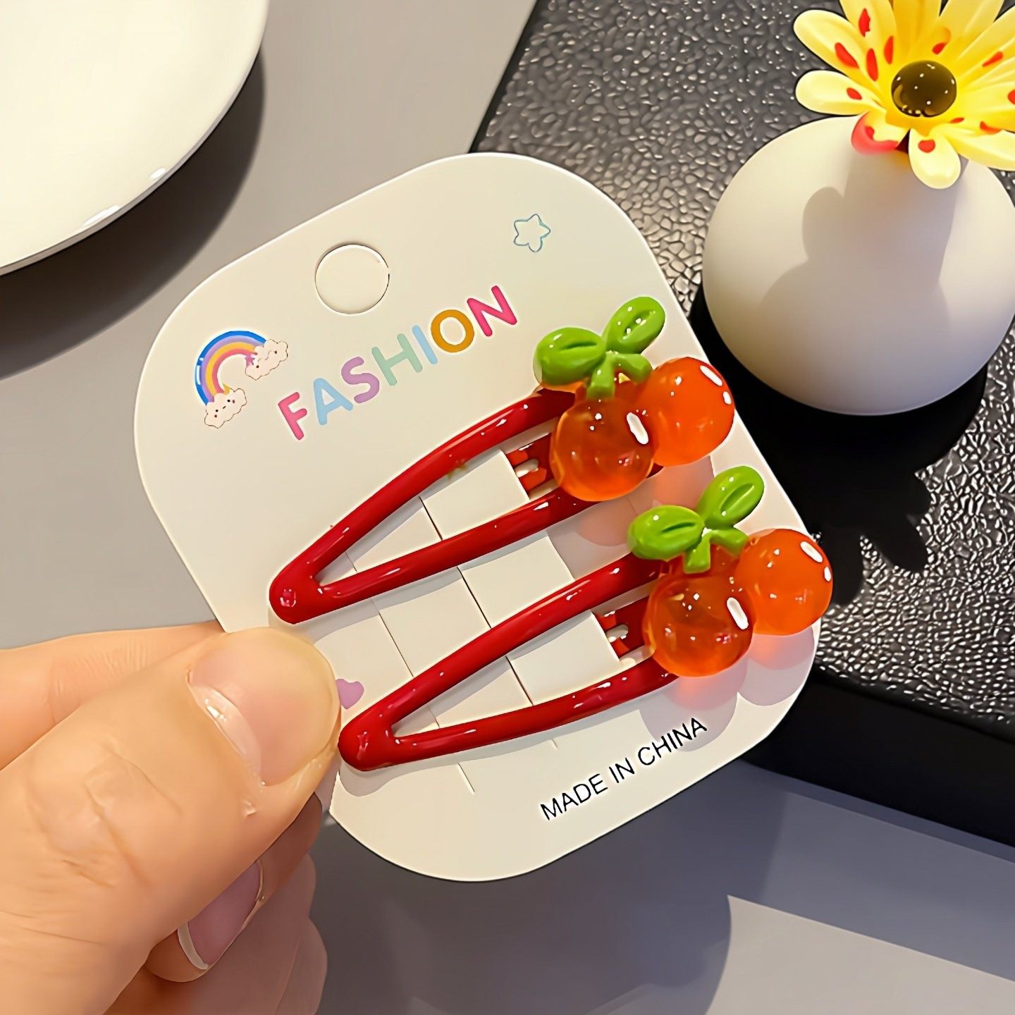 （甜美樱桃草莓刘海发夹女）可爱水果造型发饰少女心刘海夹头饰,饰品/流行首饰/时尚饰品新,发饰,淘宝优惠券,粉丝福利购,淘宝优惠卷