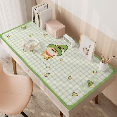 可爱卡通书桌桌布防水学生课桌桌垫书桌垫学习桌梳妆台垫子可裁剪