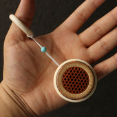 沪上海派名家精工制作郭云天本工精工制作猛獁牙香道香囊把件收藏