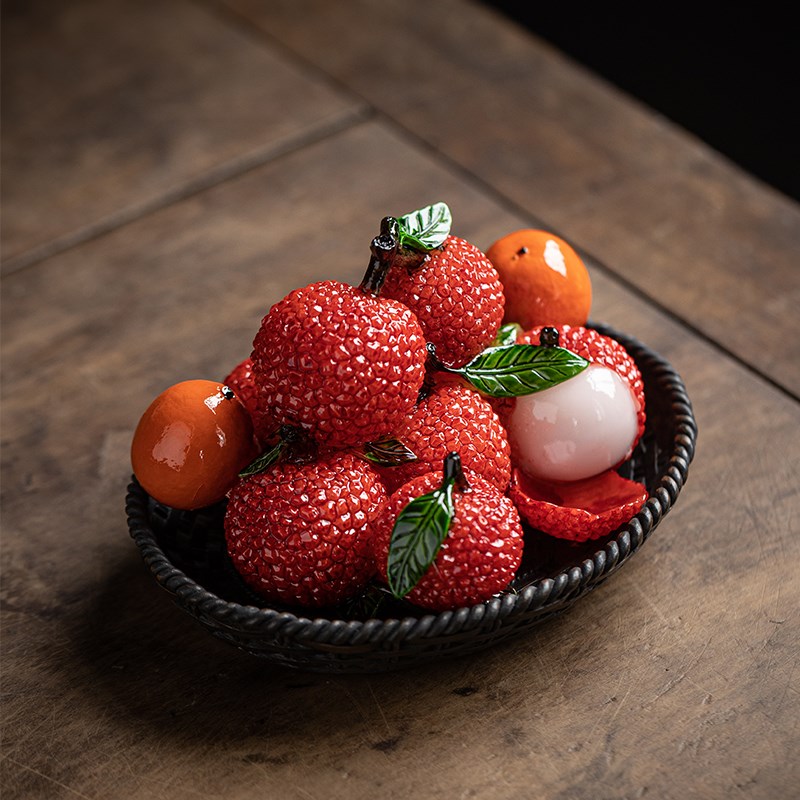 创意浇水变色荔枝茶宠摆件精品可养茶玩茶具配件茶台茶桌茶盘饰品