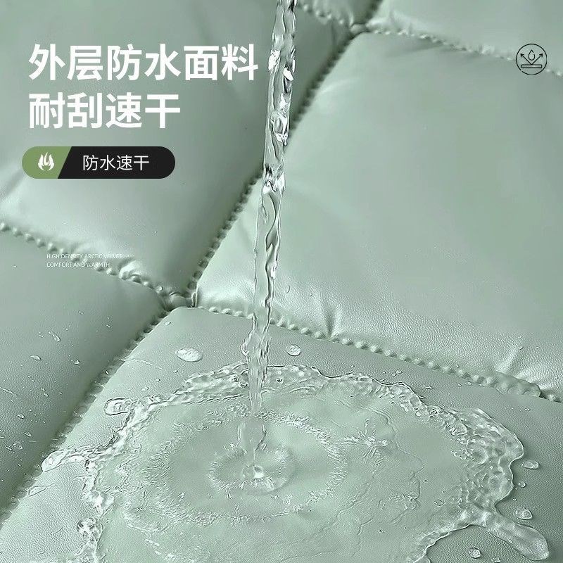 电动车PU挡风冬季加绒加厚摩托车电瓶车电瓶防水通用保暖防风