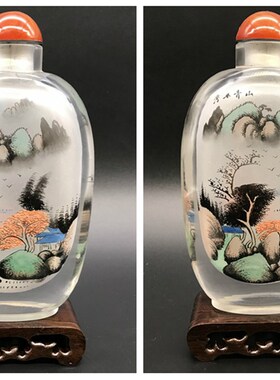 诚信厘壶 瓶内画 中特色礼品居外事商务