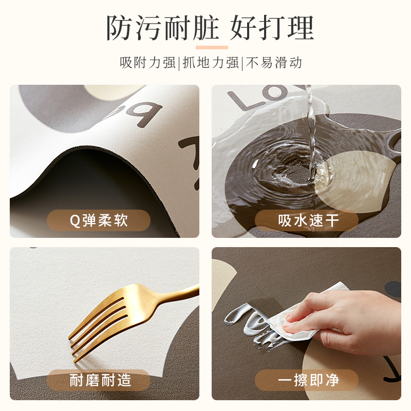 侘寂风桌旗茶席沥水垫茶台茶杯垫茶室中间长条硅藻泥吸水茶桌垫布