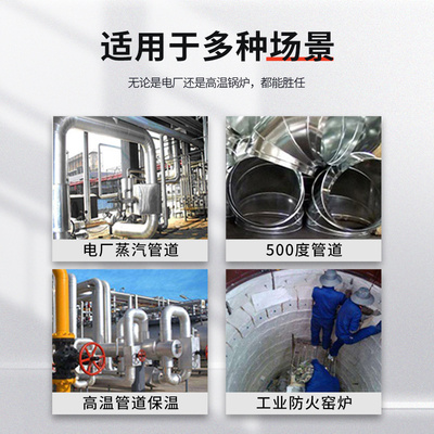 防火棉耐高温隔热棉硅酸铝针刺毯窑炉耐火棉管道保温棉石棉纤维板