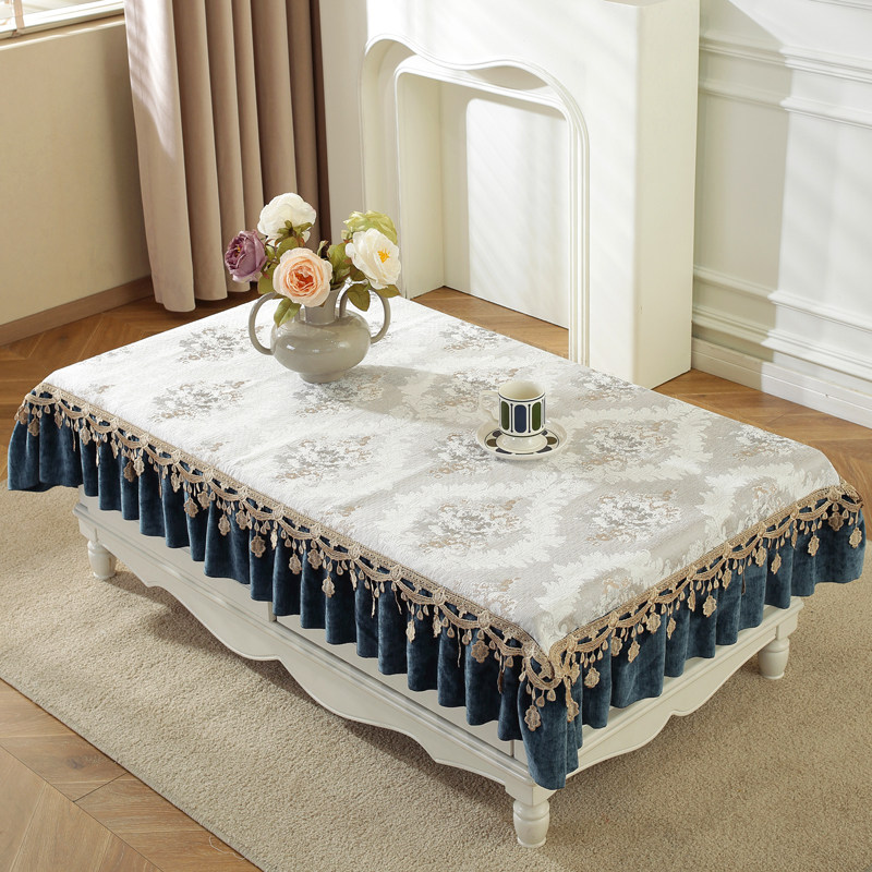 欧式茶几桌布蕾丝布艺盖巾电视柜防尘罩餐桌垫客厅茶几垫定制,居家布艺,桌布,淘宝优惠券,粉丝福利购,淘宝优惠卷