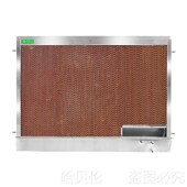 工业降温水帘纸车间养殖墙湿帘墙通风冷风排风工厂车间一体式