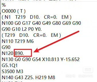 Mastercam发那科系统卧加B轴后处理