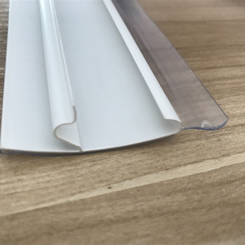 安辰货架卡条/弧形档栏外卡/价格标签条/超市货架卡条/塑料标价条